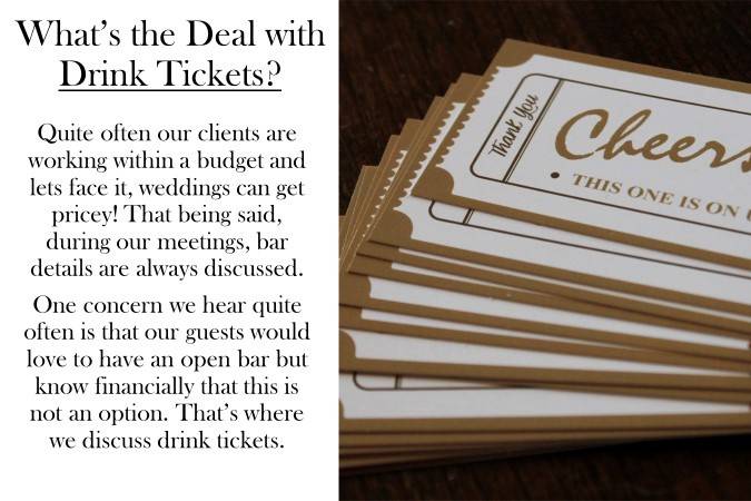 Bar Tickets