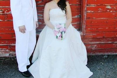 Calgary, Alberta bride and groom