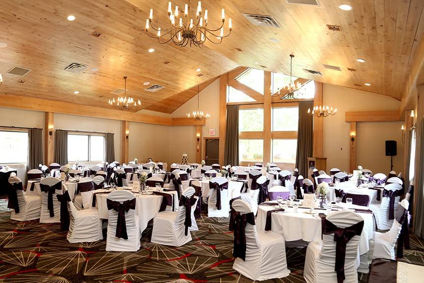 Spacious function rooms