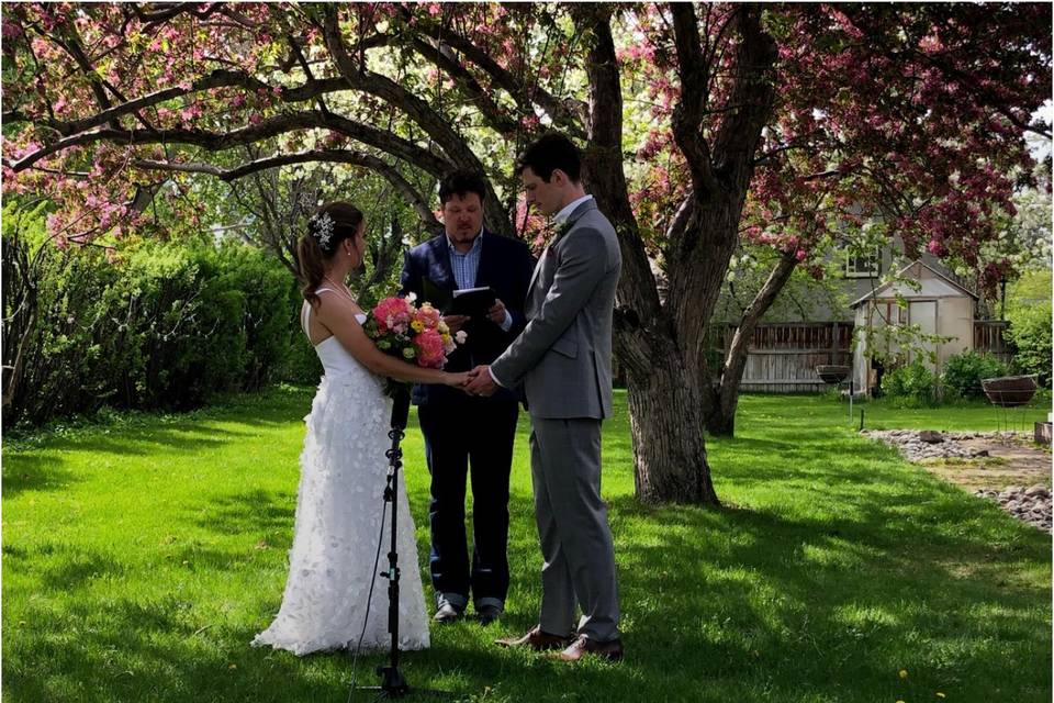 Oliver Armstrong, Alberta Marriage Commissioner