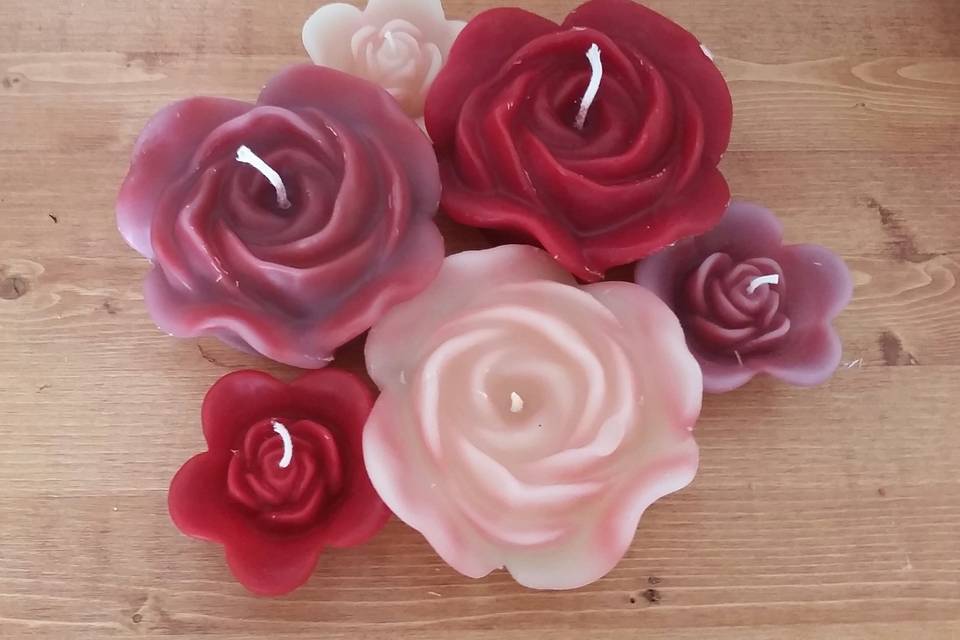 100% Beeswax 3D Rose