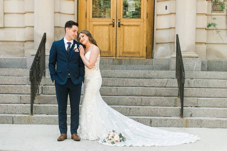 University of Alberta wedding