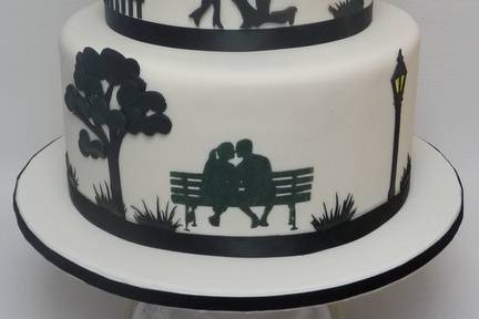 Silhouettecake