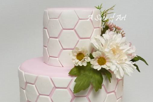 Rosette textured buttercream