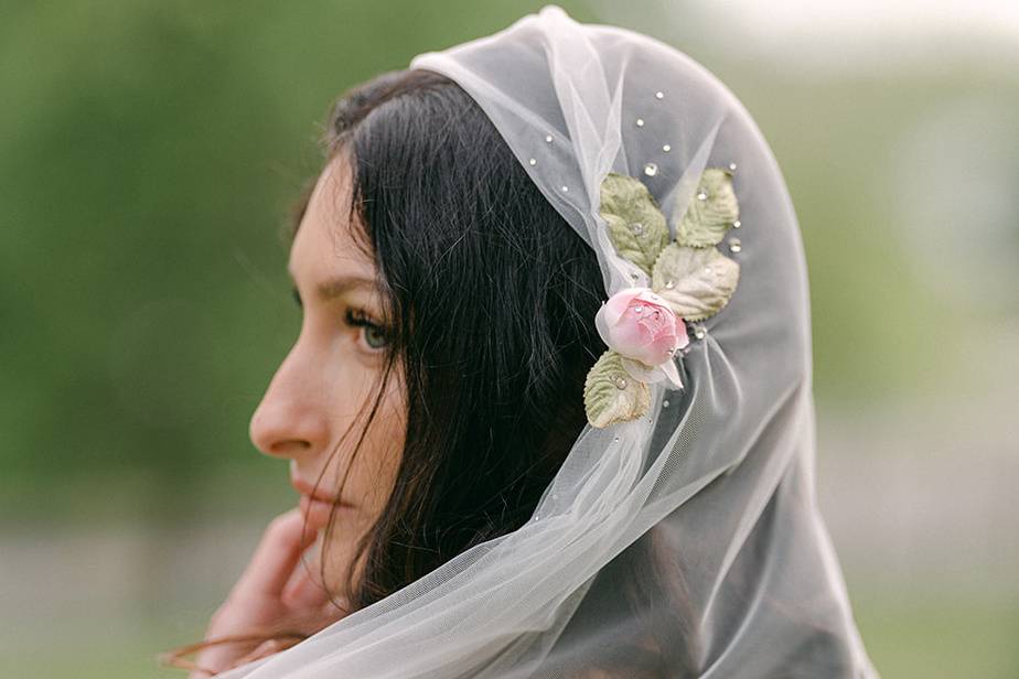 Freya Hairpiece in Gold