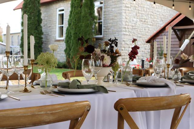 Tablescape set up