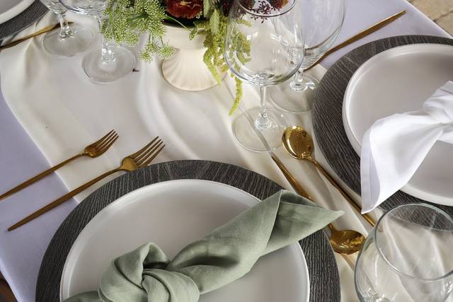 Tablescape set up