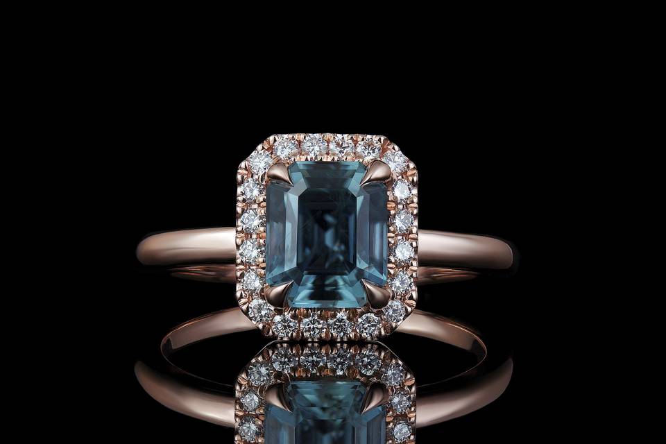 Montana sapphire ring