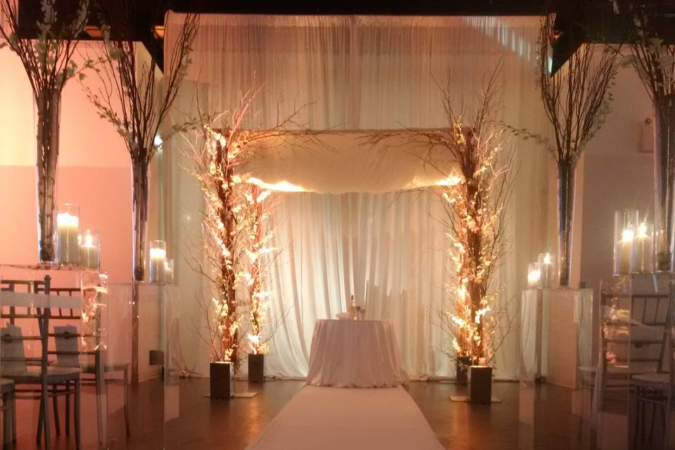 Glam Branch Chuppah