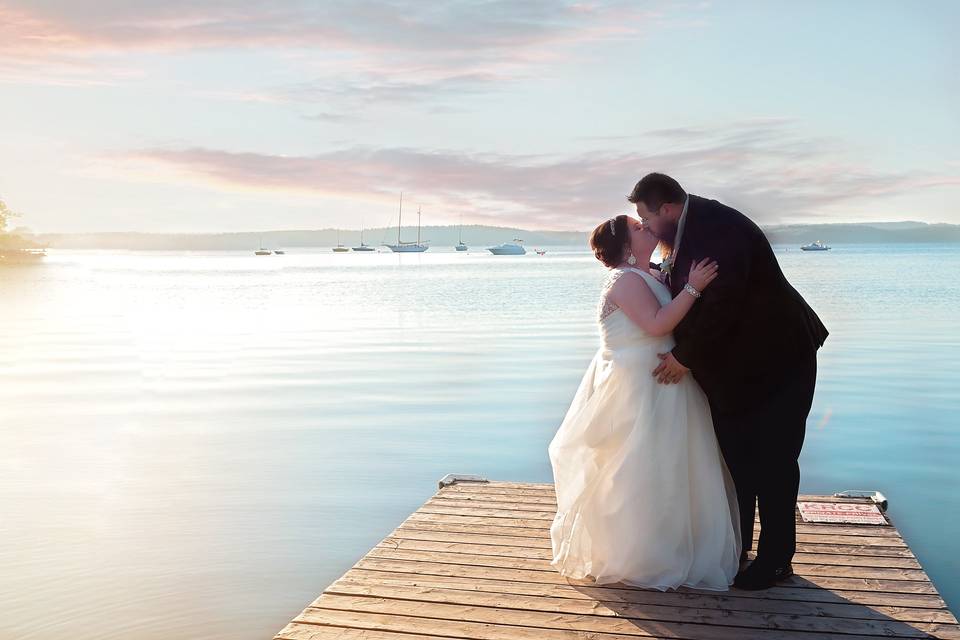 Bride and groom