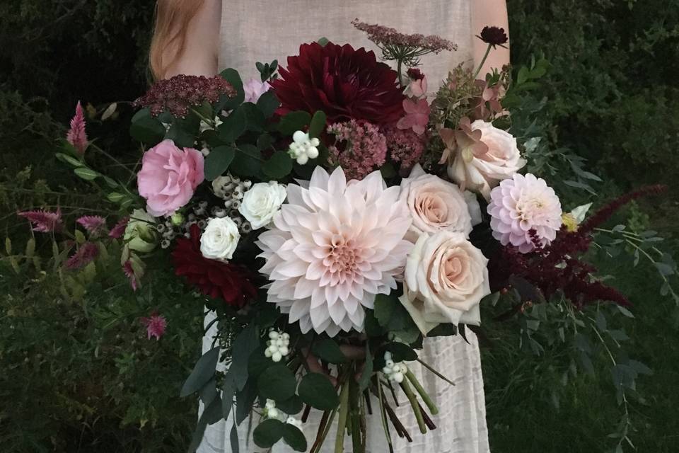 September Bridal Bouquet