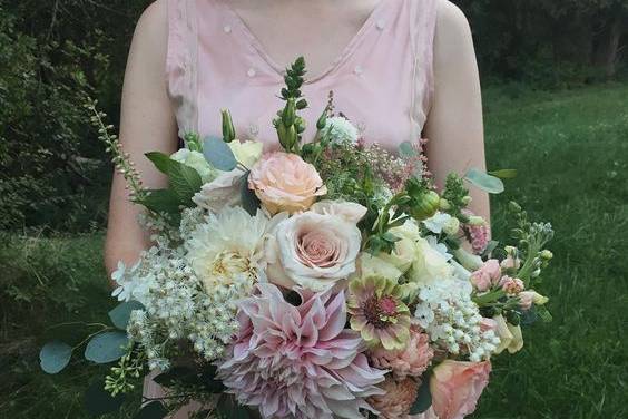 August Bridal Bouquet