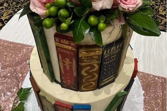 Themed Wedding cake