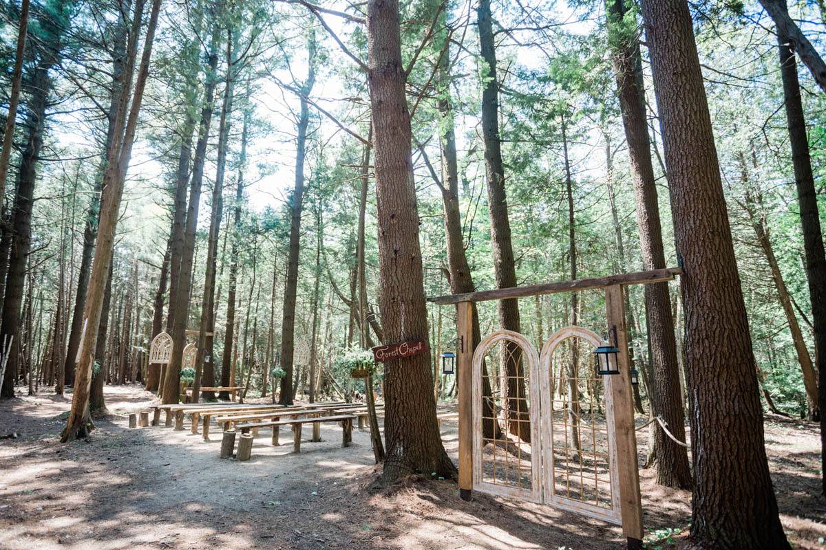 Whispering Springs Wilderness Retreat Venue Grafton Weddingwire.ca