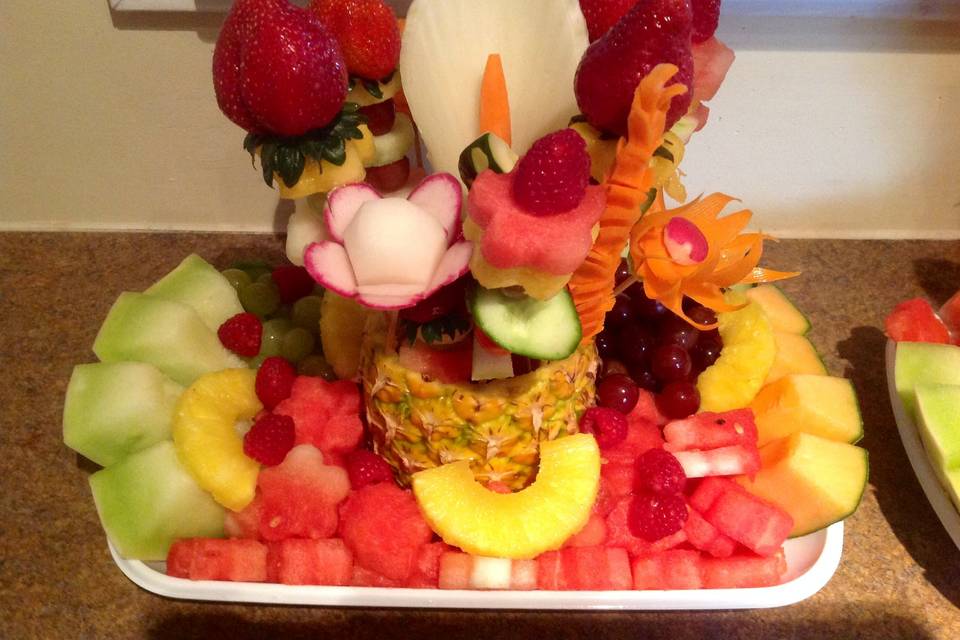 Coupelle de fruits Flower - Les Food'Amour