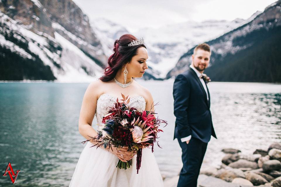 Lake Louise wedding