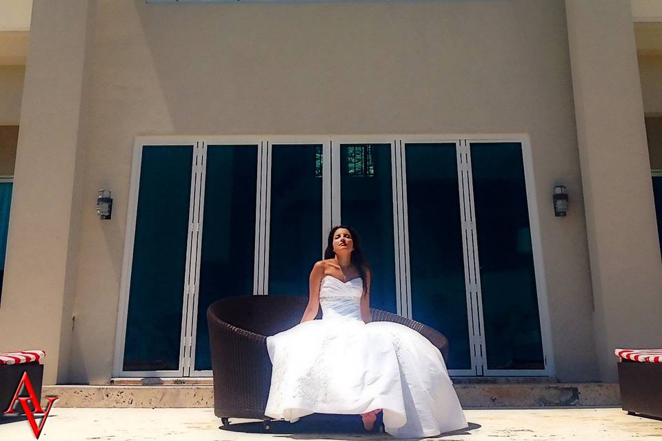 Bahamas bride