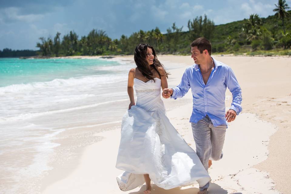 Wedding in the Bahamas