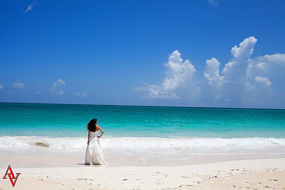 Bahamas bride