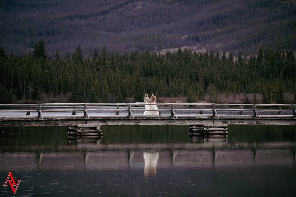 Reflection in the rain