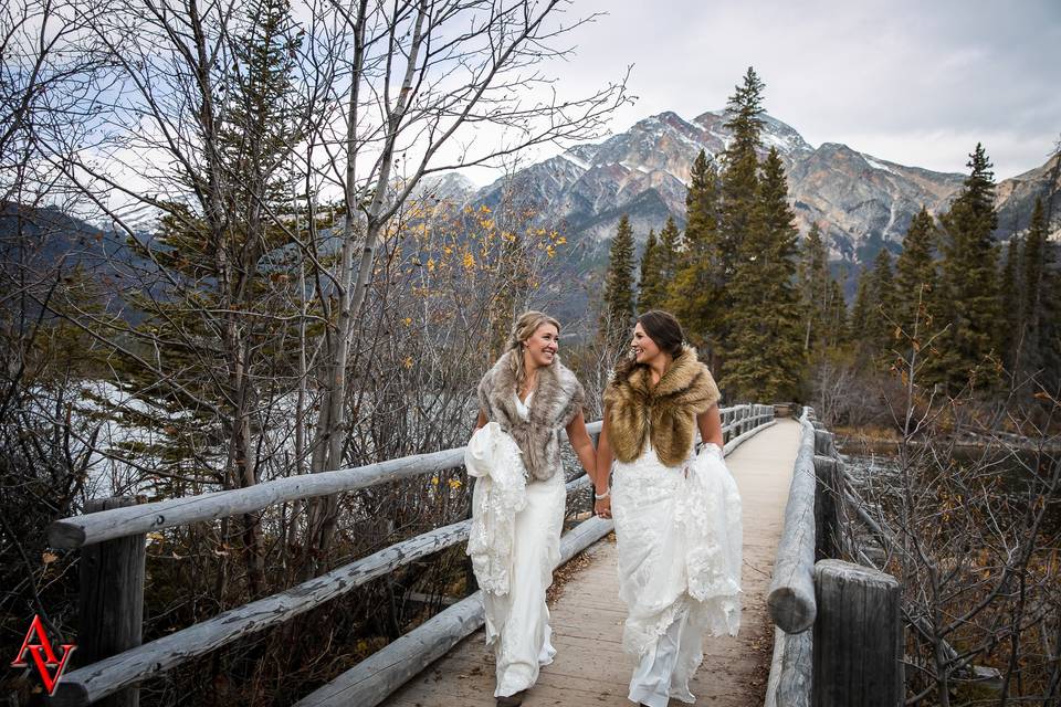 Beautiful wedding in Jasper