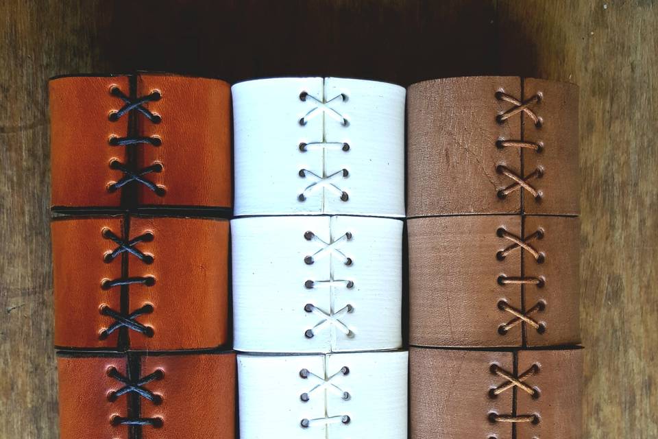 Leather Napkin Rings-Decor
