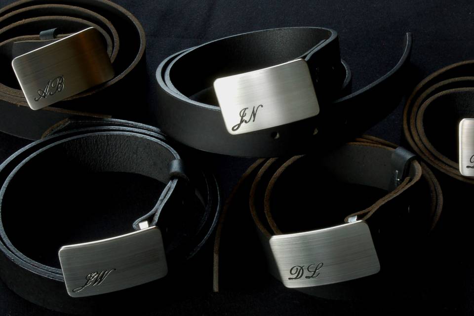 Ontario Monogrammed Buckles & Belts