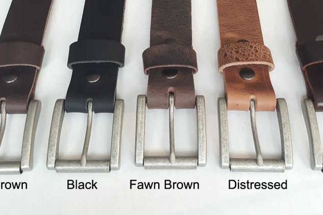 Custom Cut Belts & Buckles