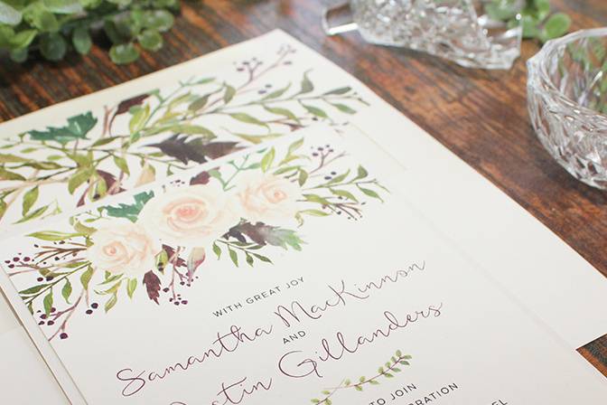 Calgary Wedding Invitations