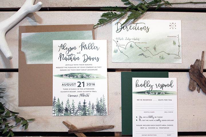 Calgary Wedding Invitations