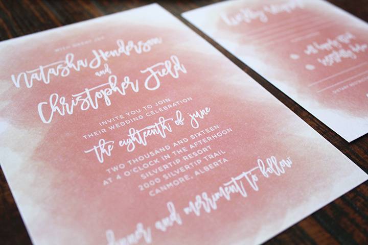 Calgary Wedding Invitations