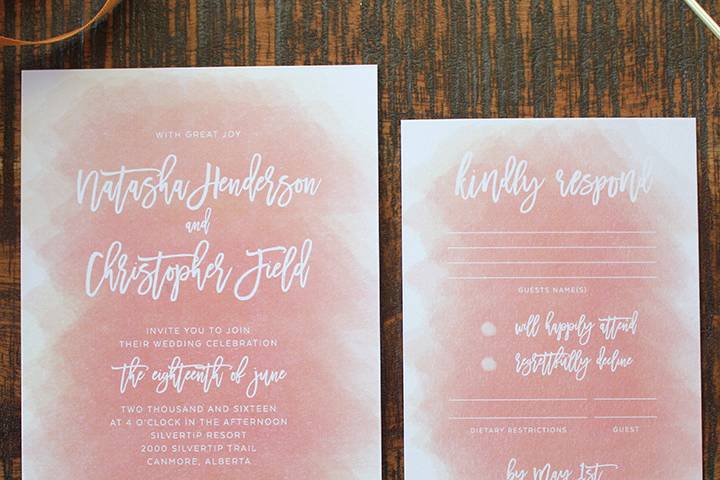 Calgary Wedding Invitations