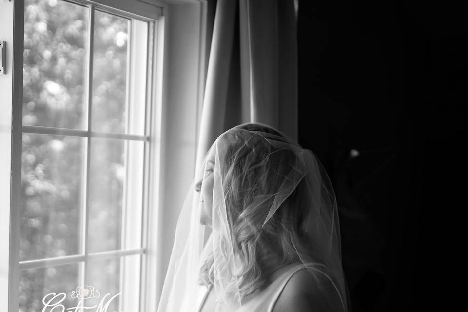 Bride waiting