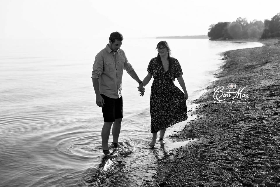 Engagement session Beach
