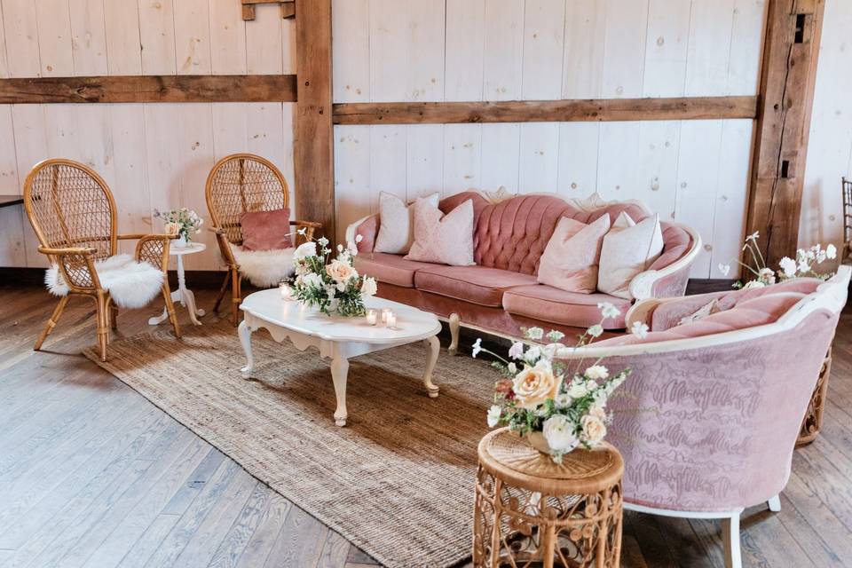 Pink Wedding Lounge