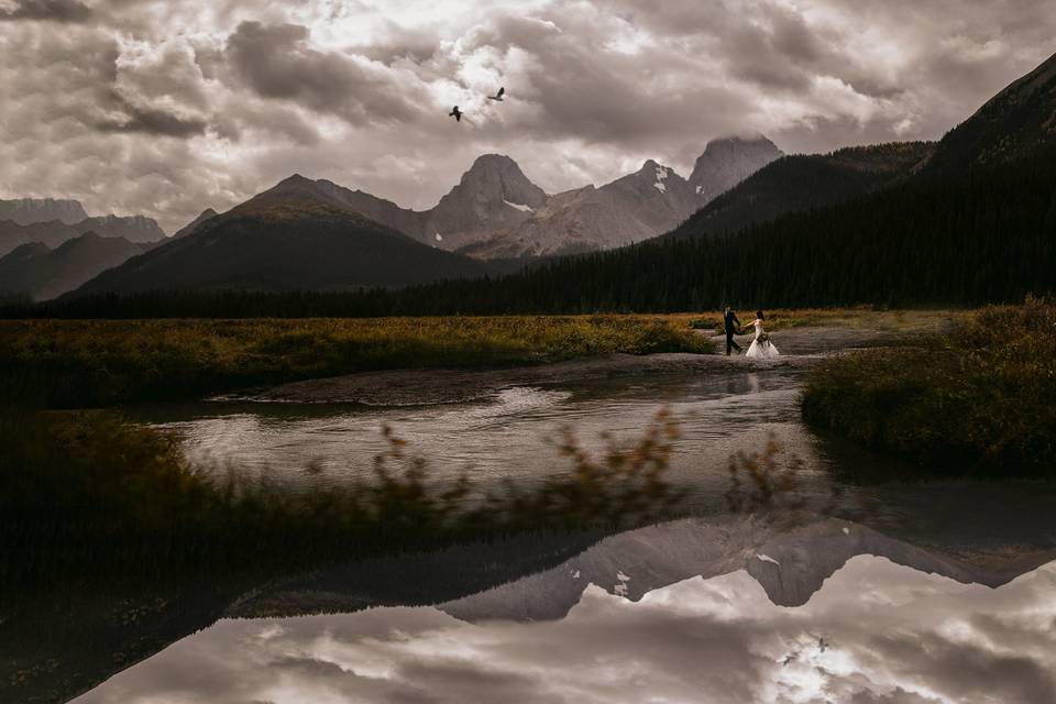 Canmore wedding photographer