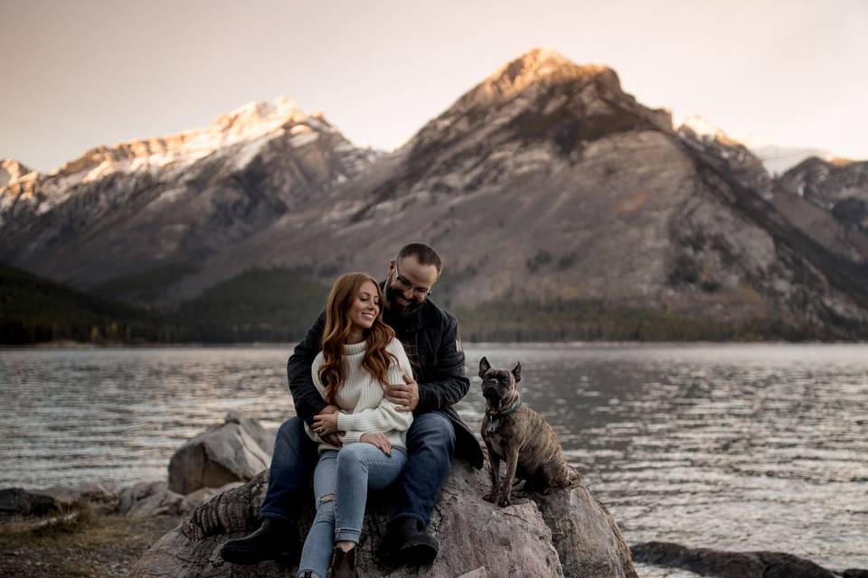 Banff engagement session