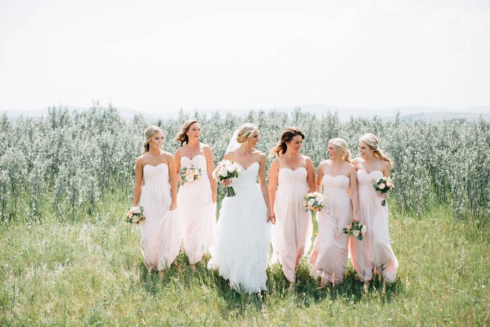 Dusty Rose Bouquet