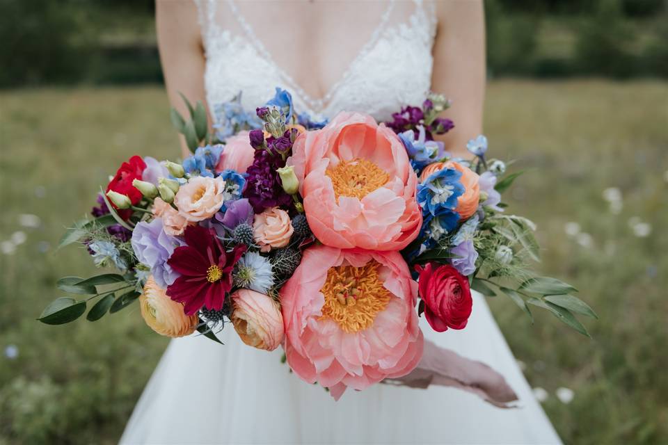 Ranunculus and Anemone Bouquet