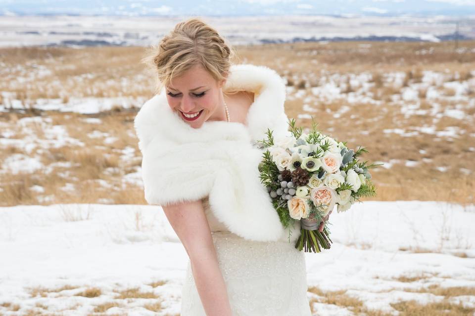 Winter Wedding Flowers