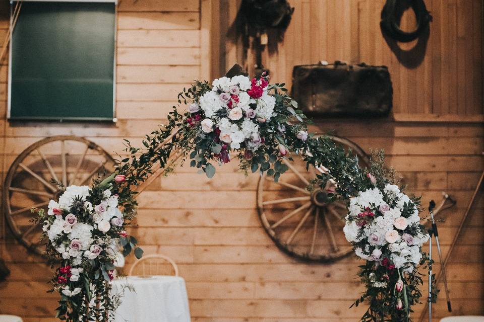 Calgary Wedding Arbour