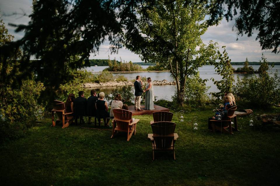 Small Island Wedding