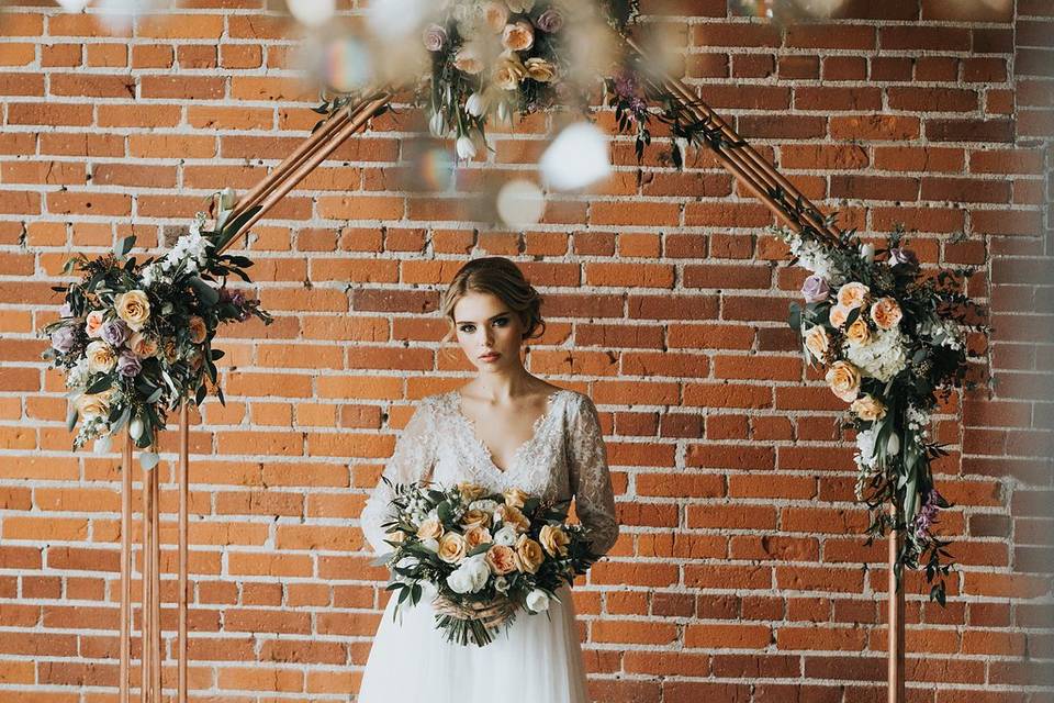 Colourful bouquets