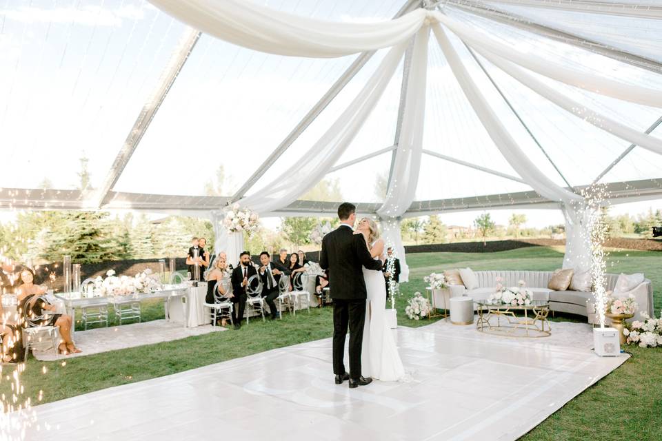 First Dance Sparklers