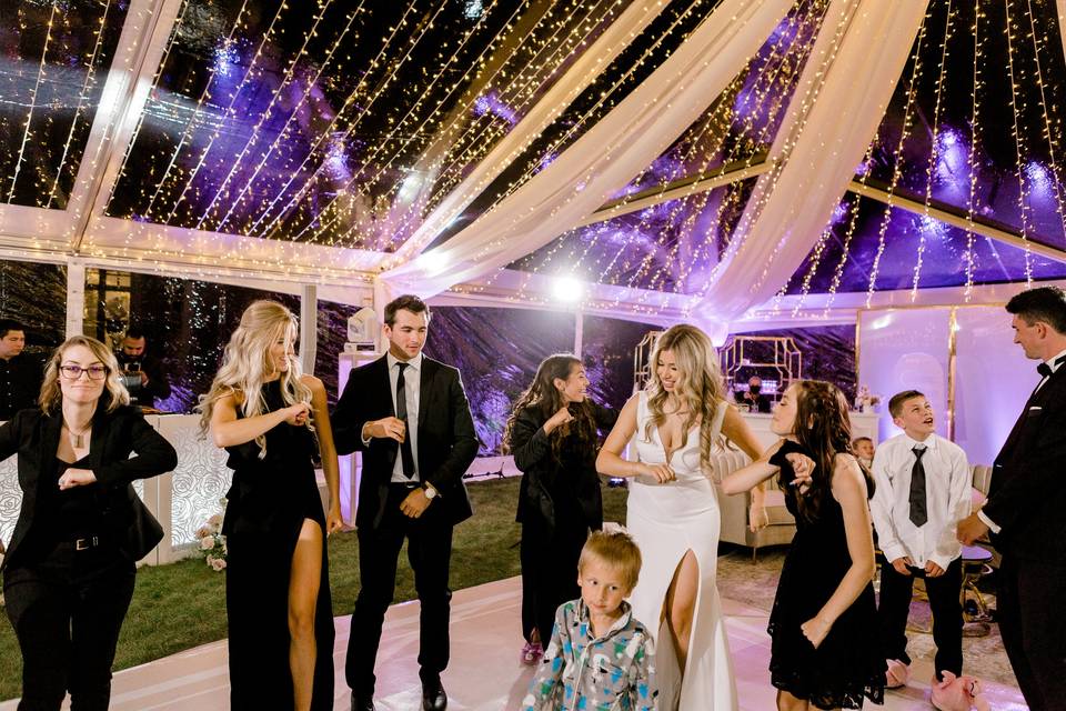 Tent Wedding Party