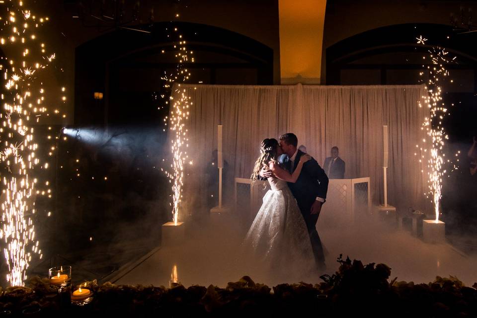 First Dance White Dancefloor