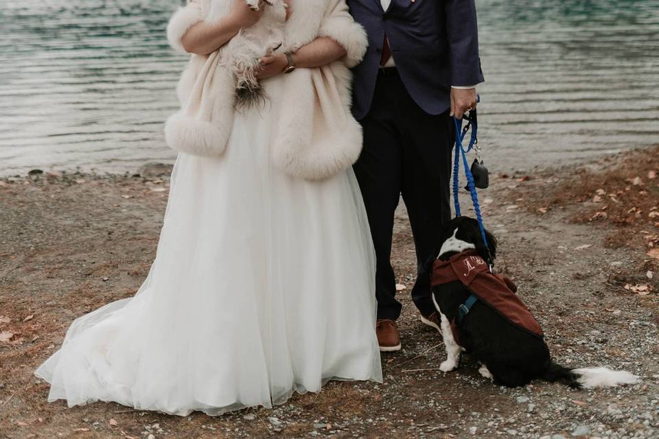 Stunning mountain backdrop - Stef&Niks