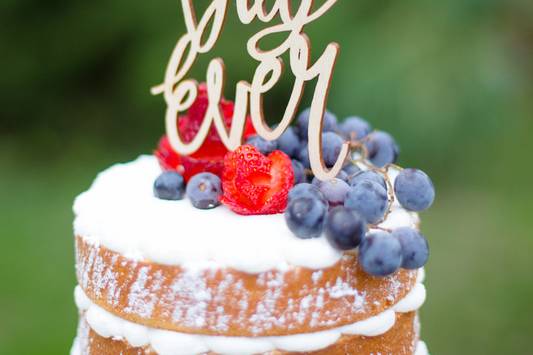 Naked Cake Topper