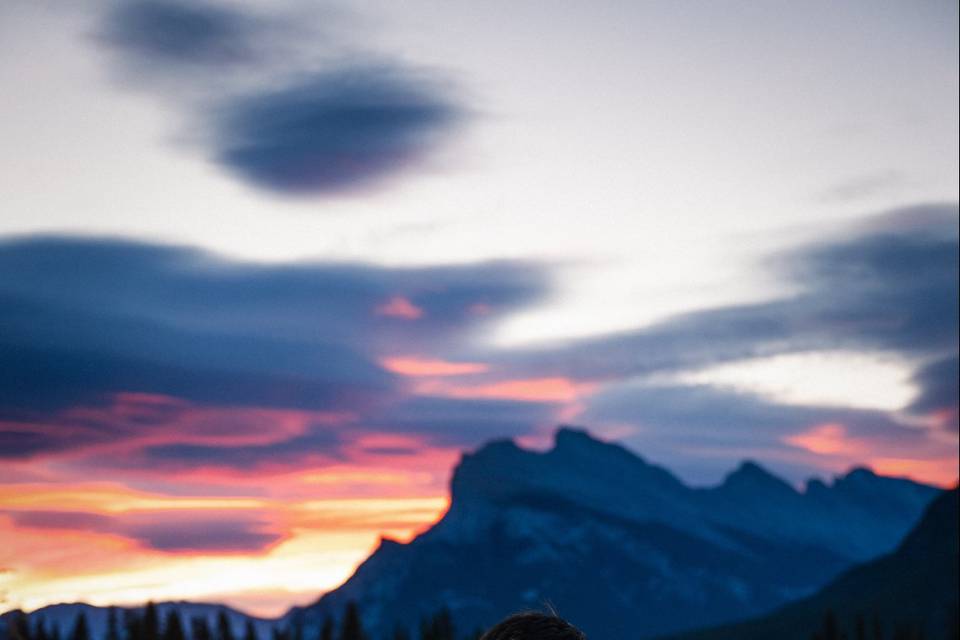 Sunrise session in Banff