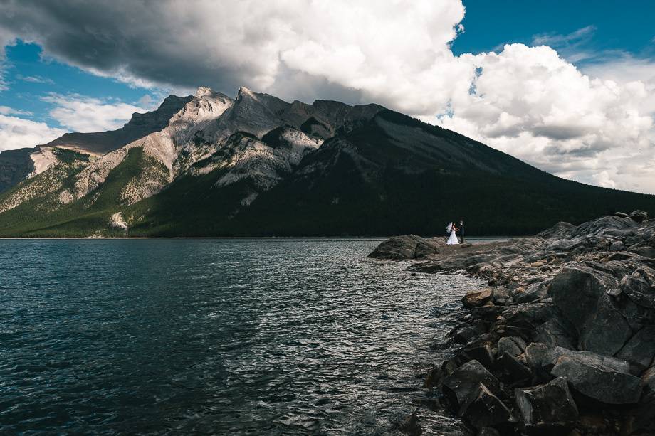 Mountain wedding